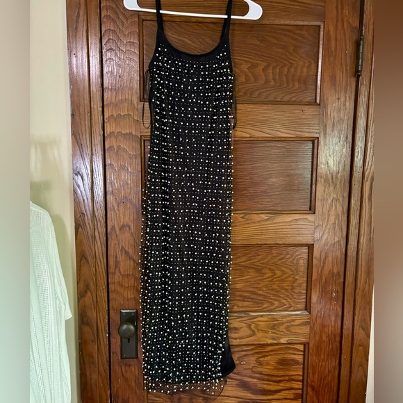 NWT pearl overlay maxi dress - Picture 2 of 5